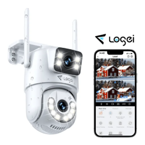 Losei 8MP/4K Outdoor Smart Security Camera with Light Alarm