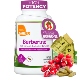 Zahler Berberine Supplement 1000mg with Clinically Evaluated